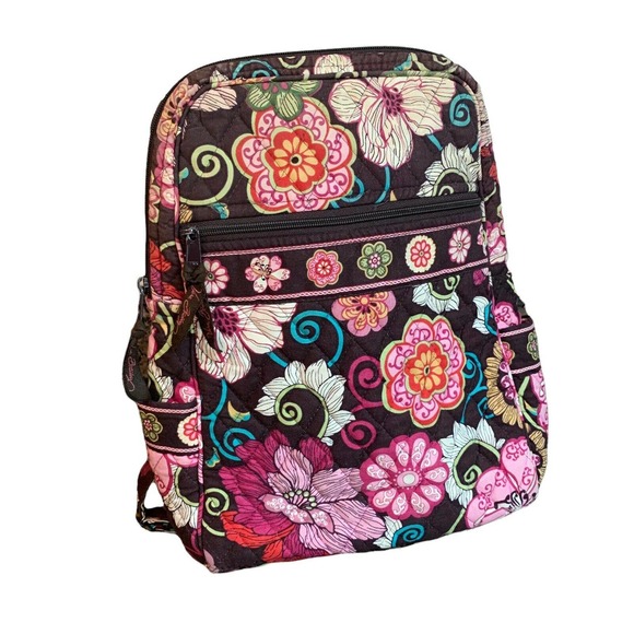 VERA BRADLEY 4-Piece Set Maggie in Mod Retired Backpacks Check Cover Coin Purse main image 5